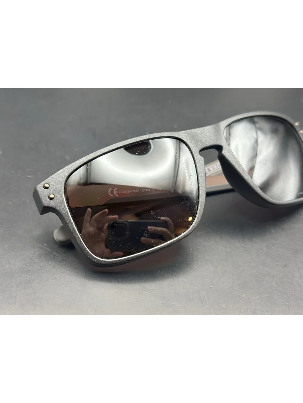 Oakley Holbrook Mix Metal Steel/Prizm Daily Polarized Lenses OO9384-1057